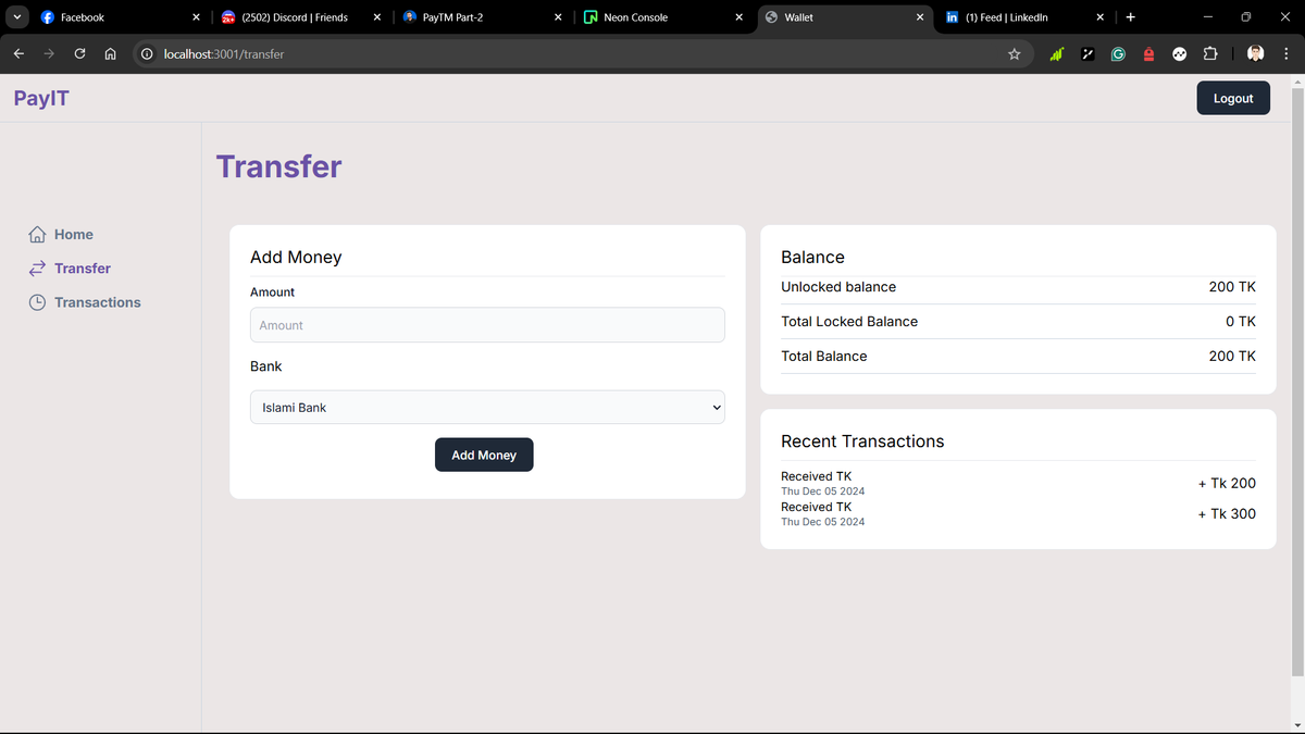 Online Banking App